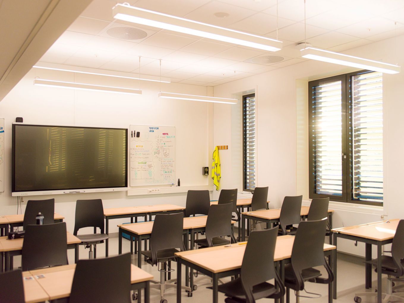 Foto: Even Hjartholm Klasserom