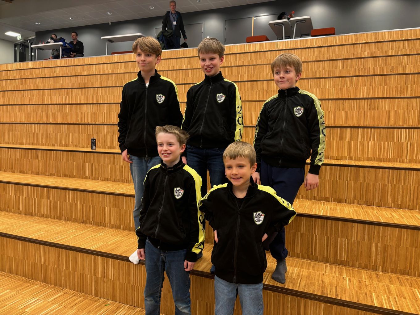 Glade vinnere av mesterskapet