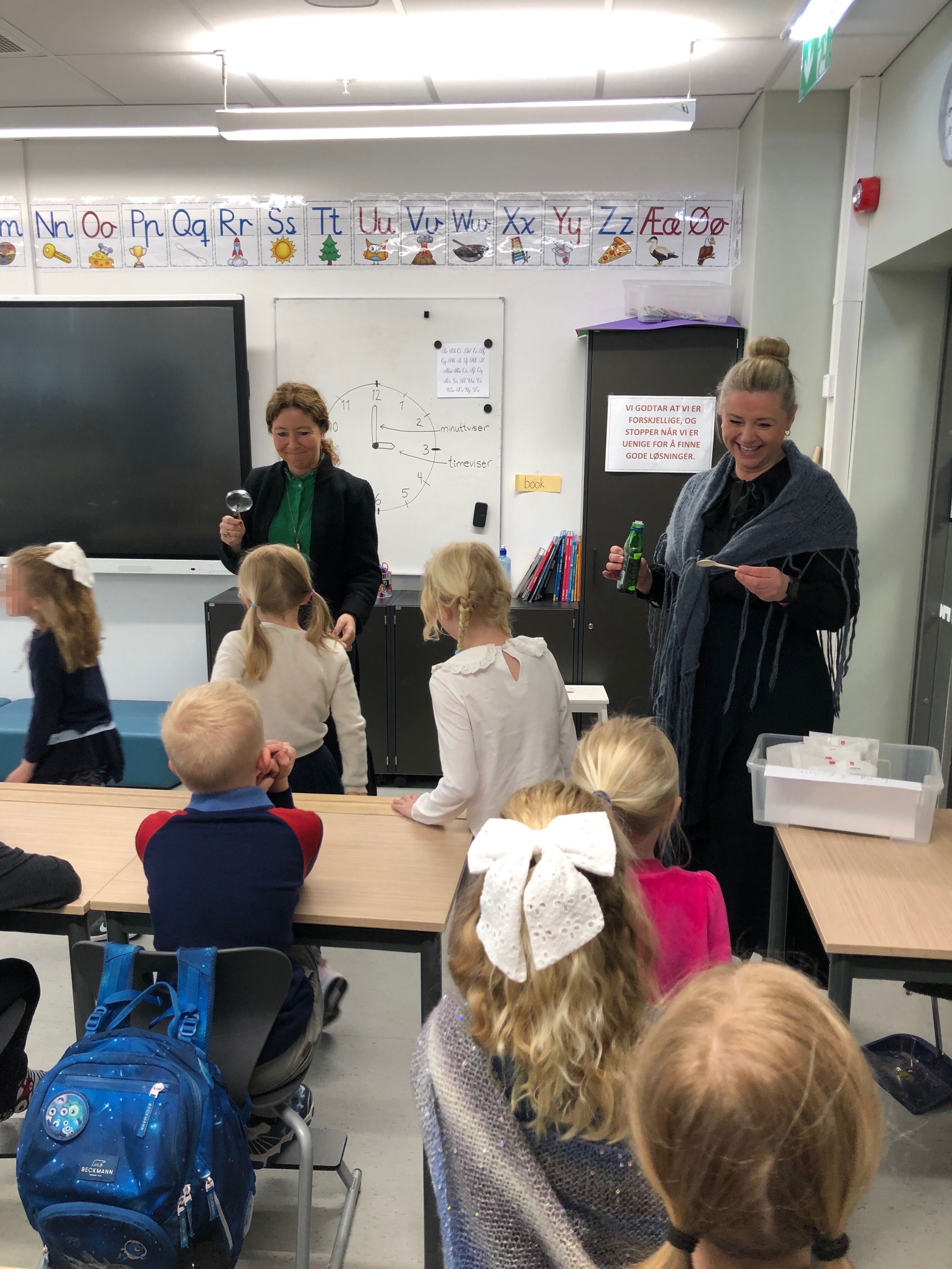 Foto: Lusesjekk og tran Lusesjekk og tran