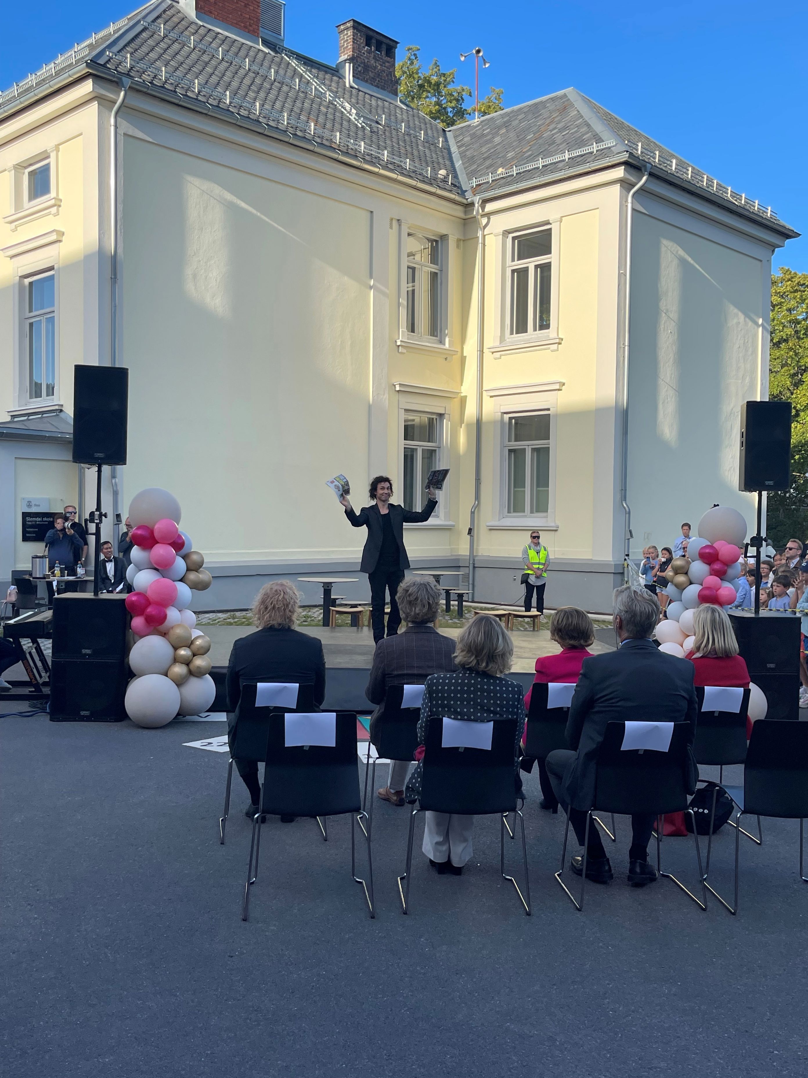 Foto: Alexx Alexander med med veldig underholdende nummer Lars Rasmussen